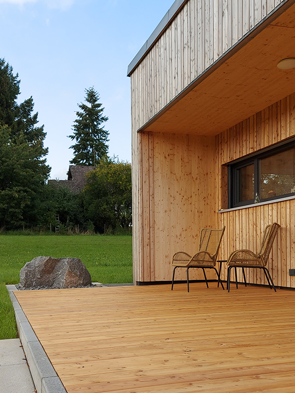 Tinyhouse Holzfassade in Gelnhausen MKK